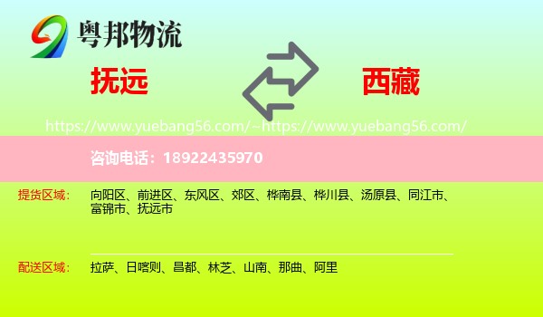 抚远市到西藏物流